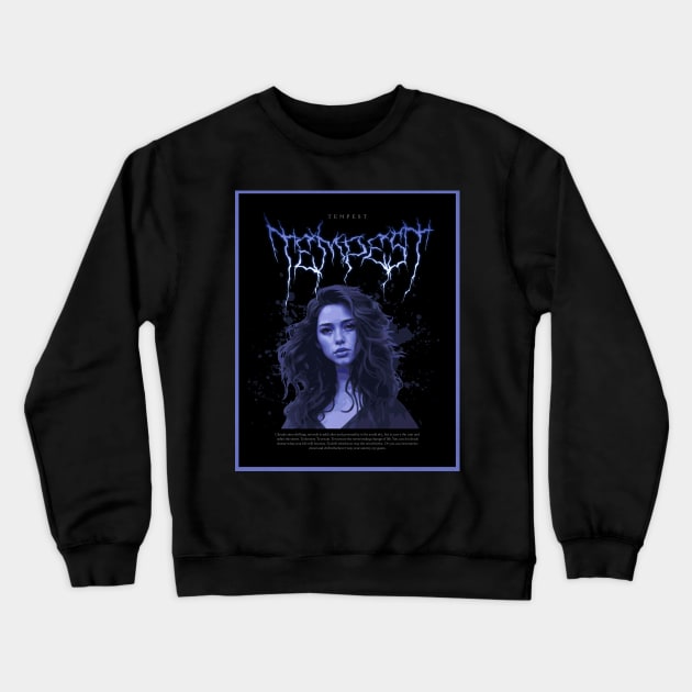 Tempest Crewneck Sweatshirt by Muganne Creates